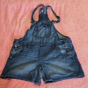 l.e.i. Denim Blue One Piece Overalls - Juniors XL